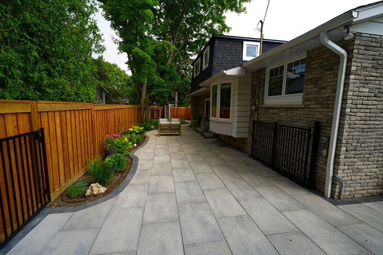 Combine Interlock or Concrete with Green Elements 2