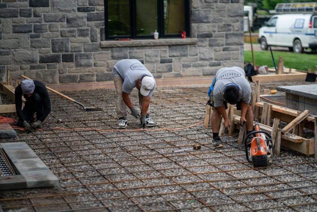 The Making of a Concrete Backyard Patio